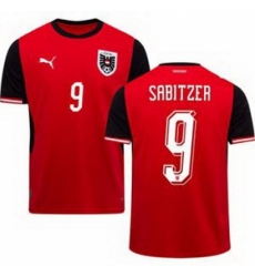 Men 9 Austria Marcel Sabitzer World Cup Away Replica Jersey 1