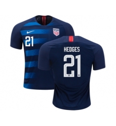 USA #21 Hedges Away Soccer Country Jersey