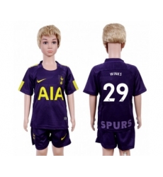 Tottenham Hotspur #29 Winks Sec Away Kid Soccer Club Jersey