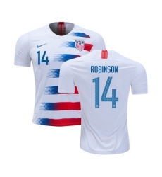 USA #14 Robinson Home Kid Soccer Country Jersey