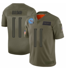 Youth Tennessee Titans #11 A.J. Brown Limited Camo 2019 Salute to Service Football Jersey