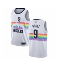 Youth Detroit Pistons #8 Markieff Morris Swingman Navy Blue Basketball Jersey - City Edition