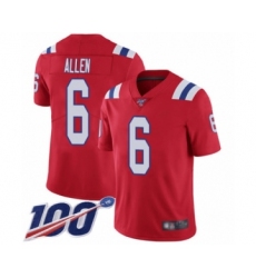 Men's New England Patriots #7 Jake Bailey Limited Navy Blue Rush Vapor Untouchable 100th Season Football Jersey