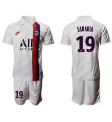 Paris Saint-Germain #19 Sarabia Third Soccer Club Jersey