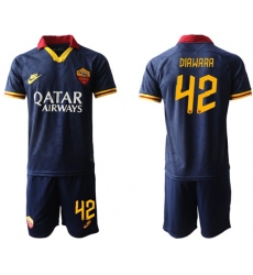 Roma #42 Diawara Third Soccer Club Jersey