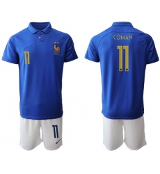 France #11 Coman 100th Anniversary Edition Soccer Country Jersey