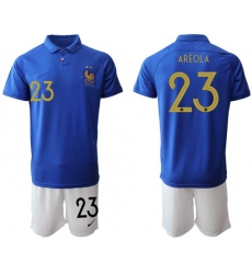 France #23 Areola 100th Anniversary Edition Soccer Country Jersey