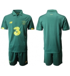 Ireland Blank Home Soccer Country Jersey