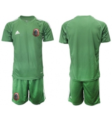 Mexico #13 G.Ochoa Green Goalkeeper Soccer Country Jersey1