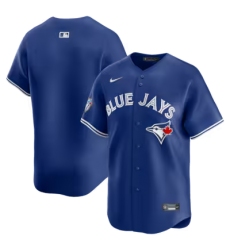 Men's Toronto Blue Jays Blank Royal 50 Seasons Stitched Baseball Jersey