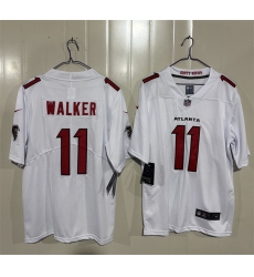 Men's Atlanta Falcons #11 Jalon Walker White 2026 New Vapor Untouchable Limited Football Stitched Jersey
