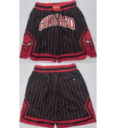 Men's Chicago Bulls Black 2026 Shorts 004 (Run Small)