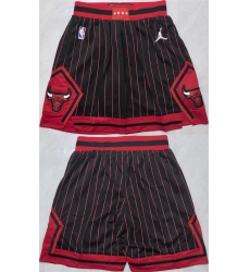 Men's Chicago Bulls Black 2026 Shorts 005 (Run Small)