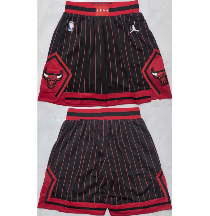 Men's Chicago Bulls Black 2026 Shorts 005 (Run Small)