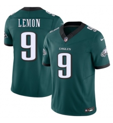 Men's Philadelphia Eagles #9 Makai Lemon Green 2026 Draft F.U.S.E. Vapor Untouchable Limited Football Stitched Jersey