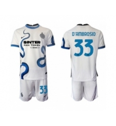 Men Inter Milan Soccer #33 Jersey