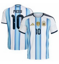 Men 10 Lionel Messi Argentina National Team World Cup 1