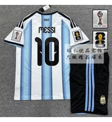 Men's Argentina 2026 Home Jersey Suit With patches