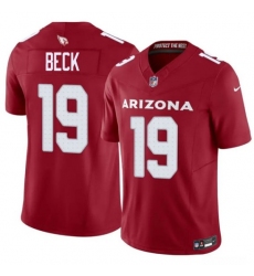 Men's Arizona Cardinals #19 Carson Beck Red 2026 Draft F.U.S.E. Vapor Untouchable Limited Football Stitched Jersey