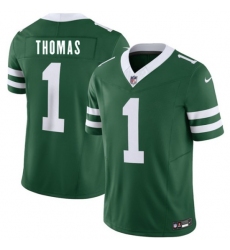 Men's New York Jets #1 Azareye'h Thomas Green 2026 Draft F.U.S.E. Vapor Untouchable Limited Football Stitched Jersey