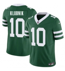 Men's New York Jets #10 Cade Klubnik Green 2026 Draft F.U.S.E. Vapor Untouchable Limited Football Stitched Jersey