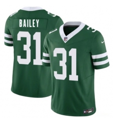 Men's New York Jets #31 David Bailey Green 2026 Draft F.U.S.E. Vapor Untouchable Limited Football Stitched Jersey