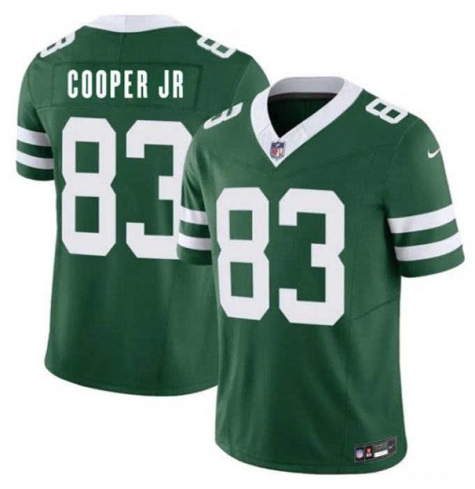 Men's New York Jets #83 Omar Cooper Jr Green 2026 Draft F.U.S.E. Vapor Untouchable Limited Football Stitched Jersey