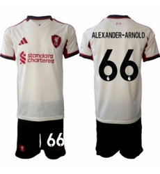 Men Liverpool 2026 Soccer Jerseys Beige 66 ALEXANDER-ARNOLD