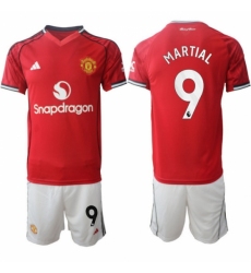 Men Manchester United 2026 Soccer Jerseys Red #9 MARTIAL