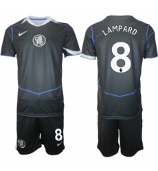 Men Chelsea 2026 Soccer Jerseys DarkGrey #8 LAMPARD