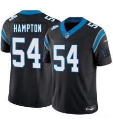 Men's Carolina Panthers #54 Nick Hampton Black 2026 F.U.S.E. Vapor Limited Football Stitched Jersey