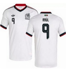 Men 9 Mexico Raul Jimenez 2026 Replica White Jersey 4