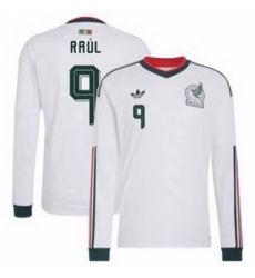 Men 9 Mexico Raul Jimenez 2026 Replica White Jersey 6