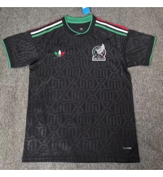 Men's Mexico 2026 Blank Black Jersey