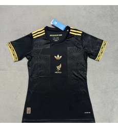 Women Mexico 2026 Blank Black Jerseys