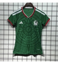 Women Mexico 2026 Blank Green Jersey