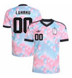 Men 00 Custom Belgium Jersey 3