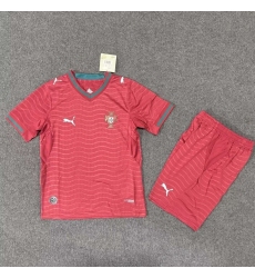 Youth Portugal 2026 Home Jersey Suit