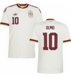 Men 10 Spain Dani Olmo World Cup 2026 Away Replica Jersey 2