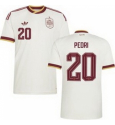 Men 20 Spain Pedri World Cup 2026 Away Replica Jersey 2