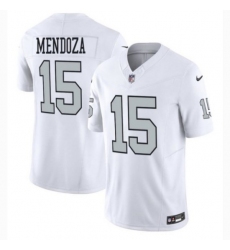 Men's Las Vegas Raiders #15 Fernando Mendoza White 2025 F.U.S.E. Vapor Stitched Football Jerseys