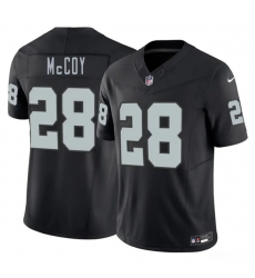 Men's Las Vegas Raiders #28 Jermod McCoy Black 2026 F.U.S.E. Vapor Untouchable Limited Football Stitched Jersey