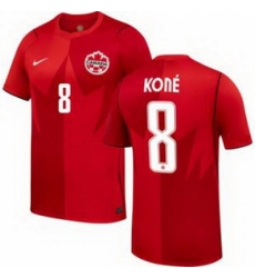 Men 8 Canada Ismael Kone Replica Away 1
