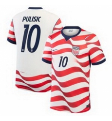 Men 10Christian Pulisic USMNT 2026 Stadium Replica Jersey 2