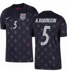 Men 5 Antonee Robinson USMNT 2026 Home Stadium Replica Jersey 2