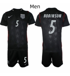 USA FIFA World Cup 2026 Navy Blue Soccer Jersey Antonee Robinson #5