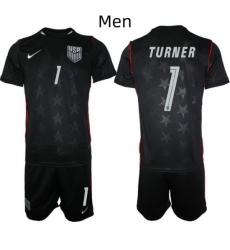 USA FIFA World Cup 2026 Navy Blue Soccer Jersey Matt Turner #1