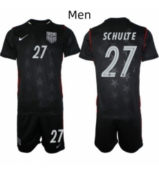 USA FIFA World Cup 2026 Navy Blue Soccer Jersey Patrick Schulte #27