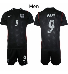 USA FIFA World Cup 2026 Navy Blue Soccer Jersey Ricardo Pepi #9