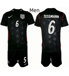 USA FIFA World Cup 2026 Navy Blue Soccer Jersey Tanner Tessmann #6